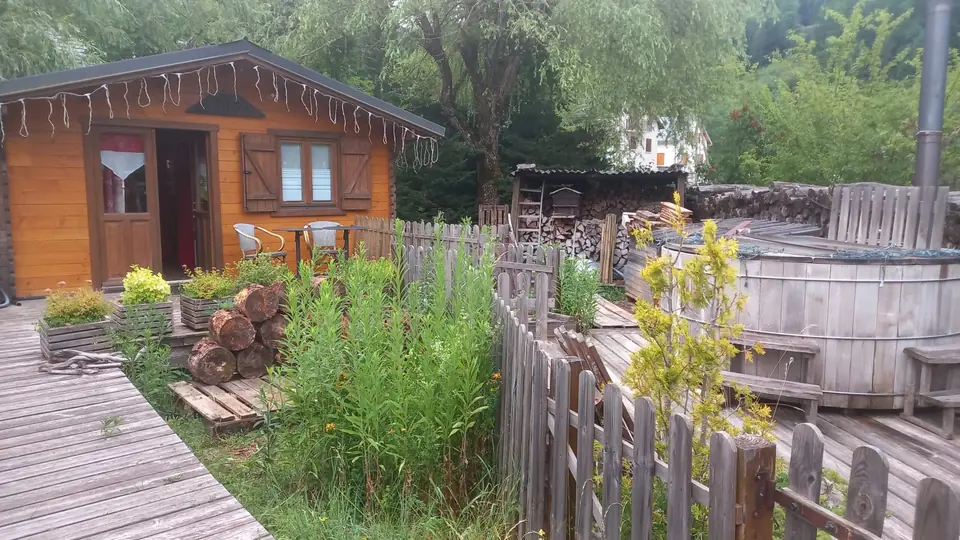 Le chalet étape en été